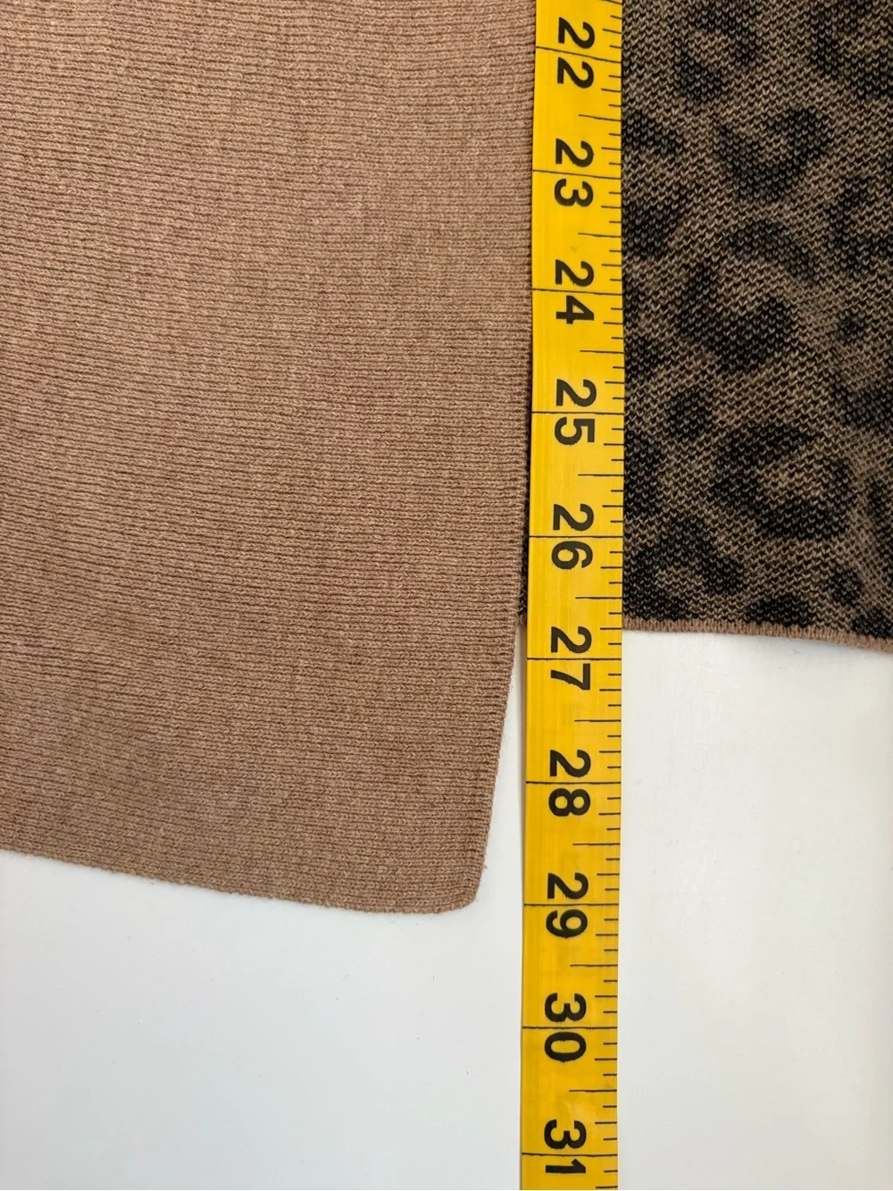 Yes Lola Leopard Print Open Front Cardigan Sweater Cotton Size Medium